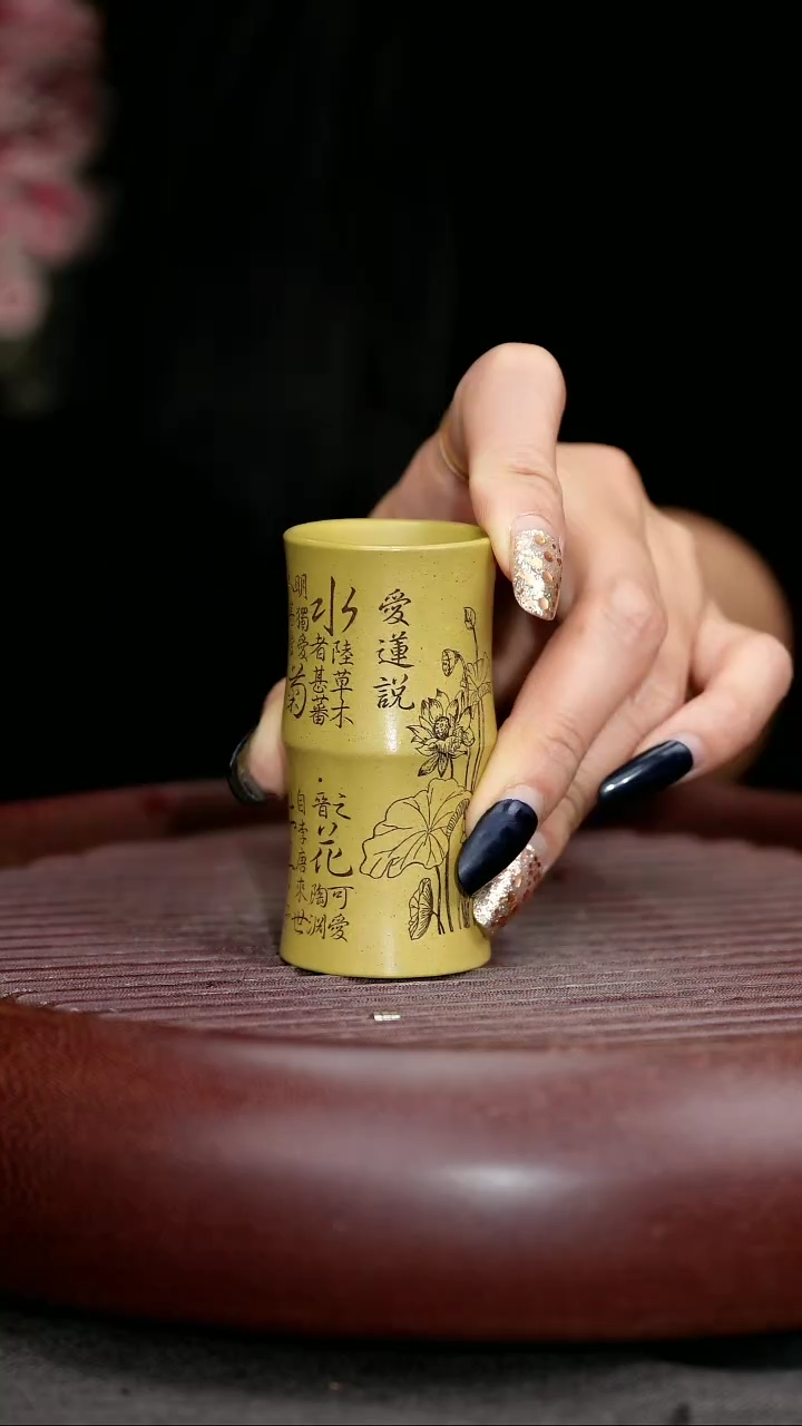 茶杯紫砂紫砂主人杯福利放漏