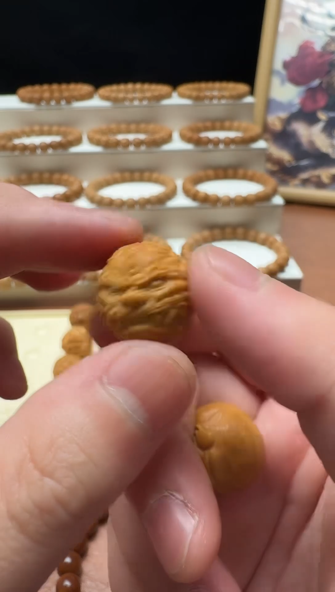 吊坠猴头核桃唐狮