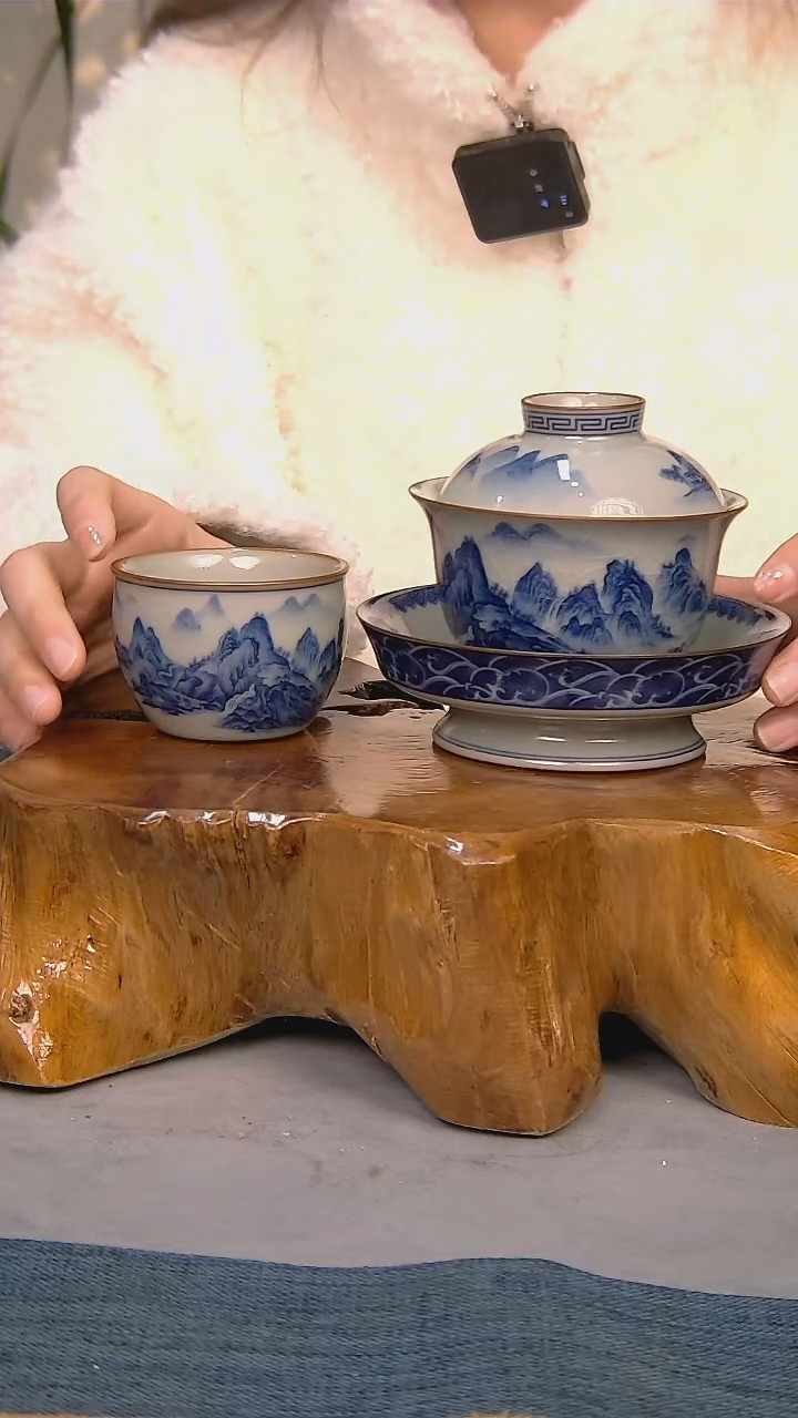 【闪购商品】简装家用款2件套 陶瓷家用茶具系列
