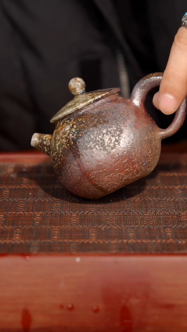 陶瓷奢瓷/瑞寅柴烧茶器（壶）0602