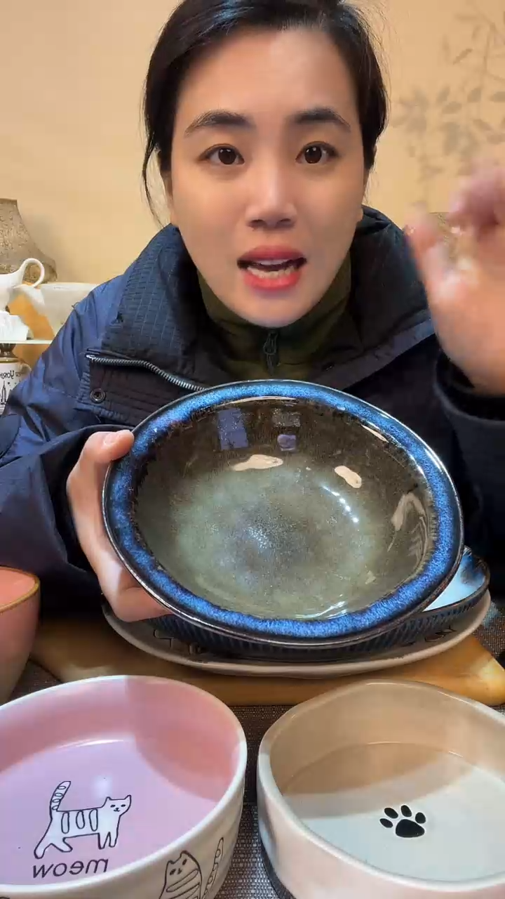 【闪购商品】瓷片复古7.5英寸底部瑕疵 介意勿拍