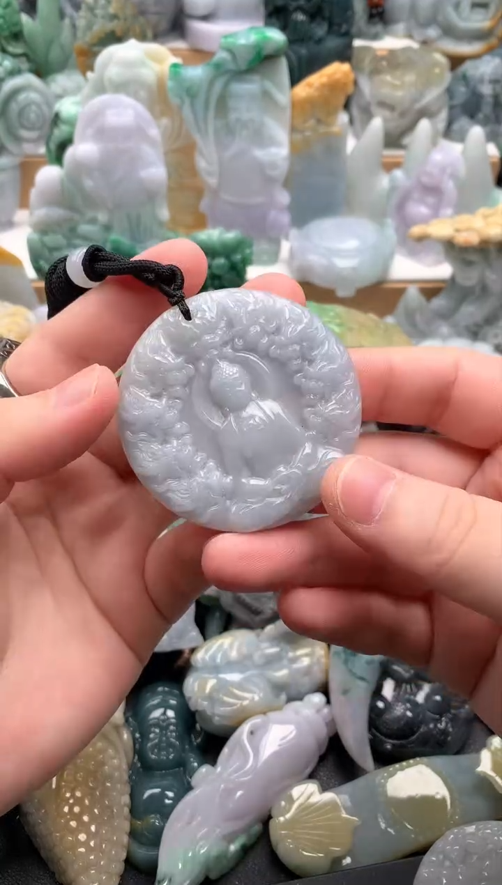 吊坠(不含链)未镶嵌翡翠1