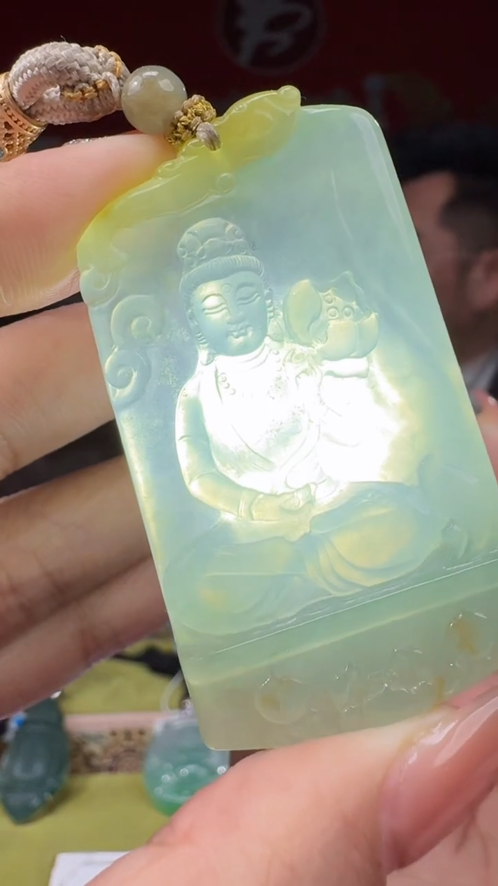 【闪购商品】翡翠颈饰未镶嵌205  /天然a货翡翠