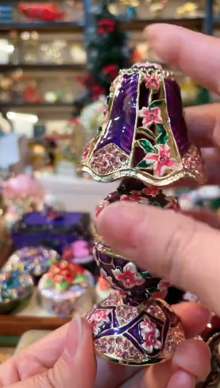 【闪购商品】 珐琅彩精致首饰盒