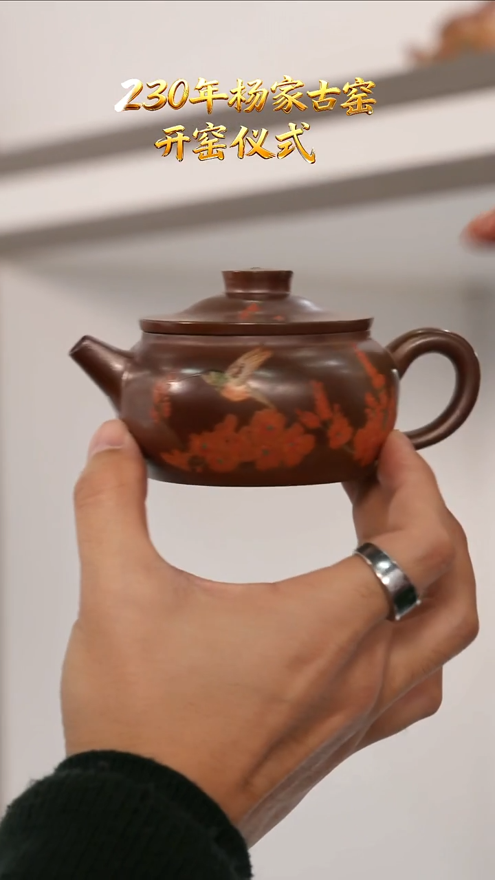 茶壶紫砂YJY68百纳柴烧