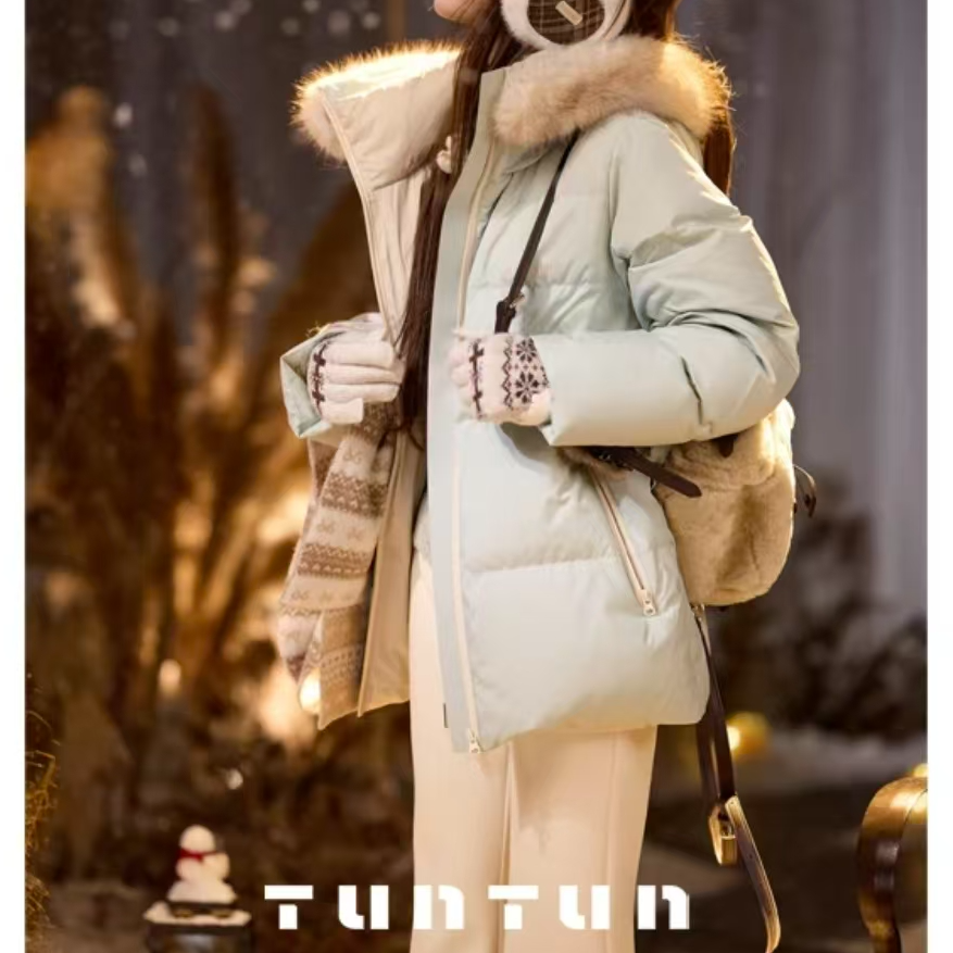 11月30号上新【奈雪团子 浅绿】羽绒服  女款