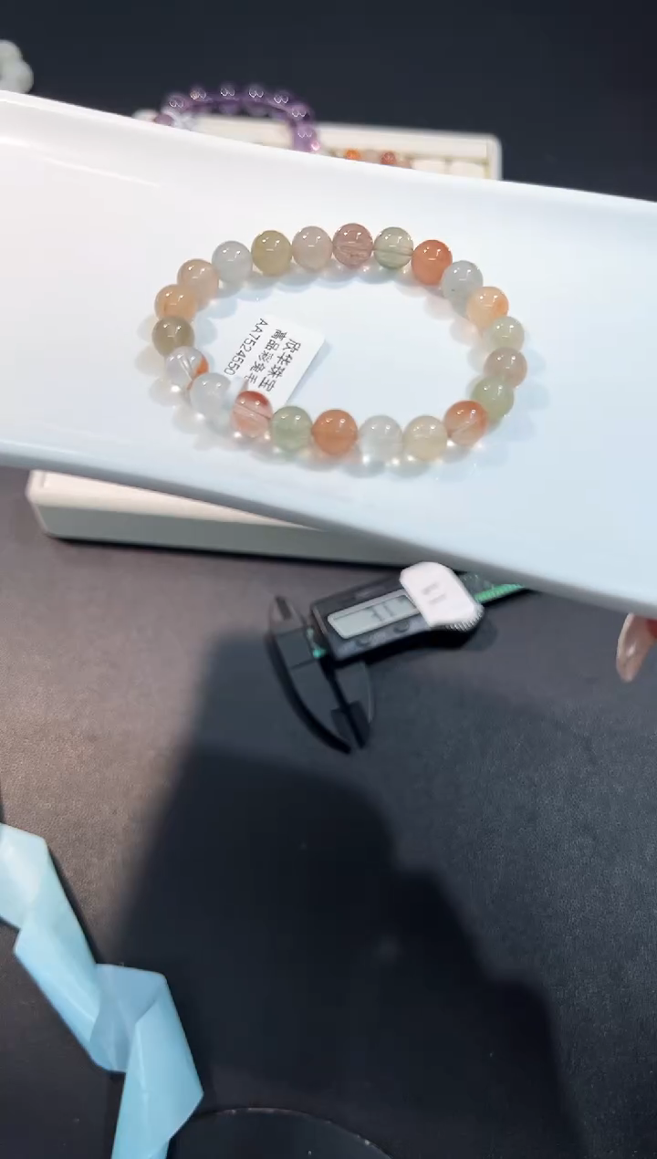 【闪购商品】水晶手串未镶嵌23A多样性发其一/1条默认微瑕