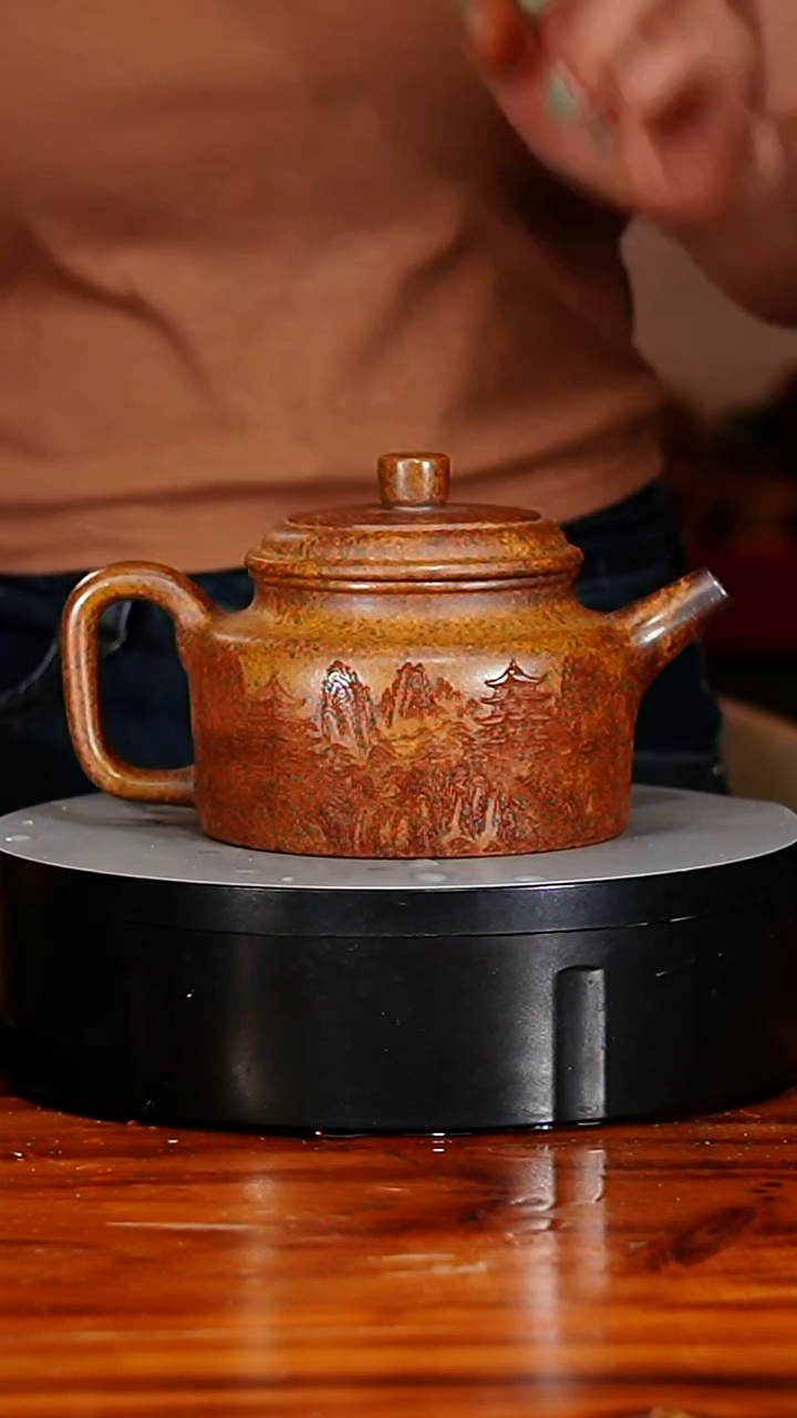 宜兴原矿紫砂壶茶壶500C