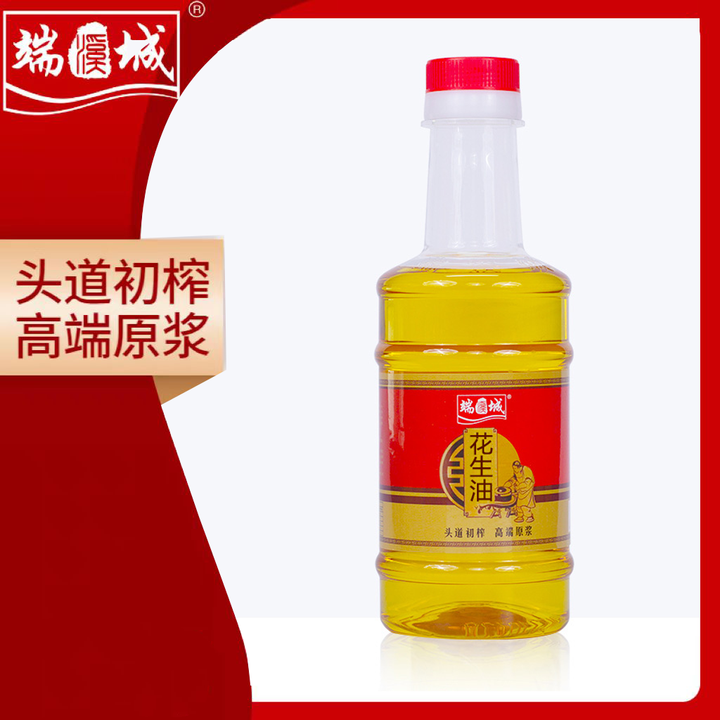 [甄选] 端溪城 原始压榨纯正花生油 400ml/瓶