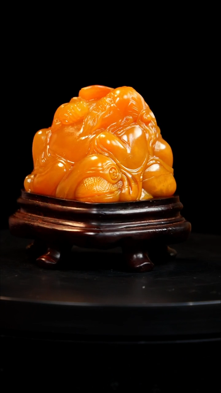 昌化石精品田黄田黄