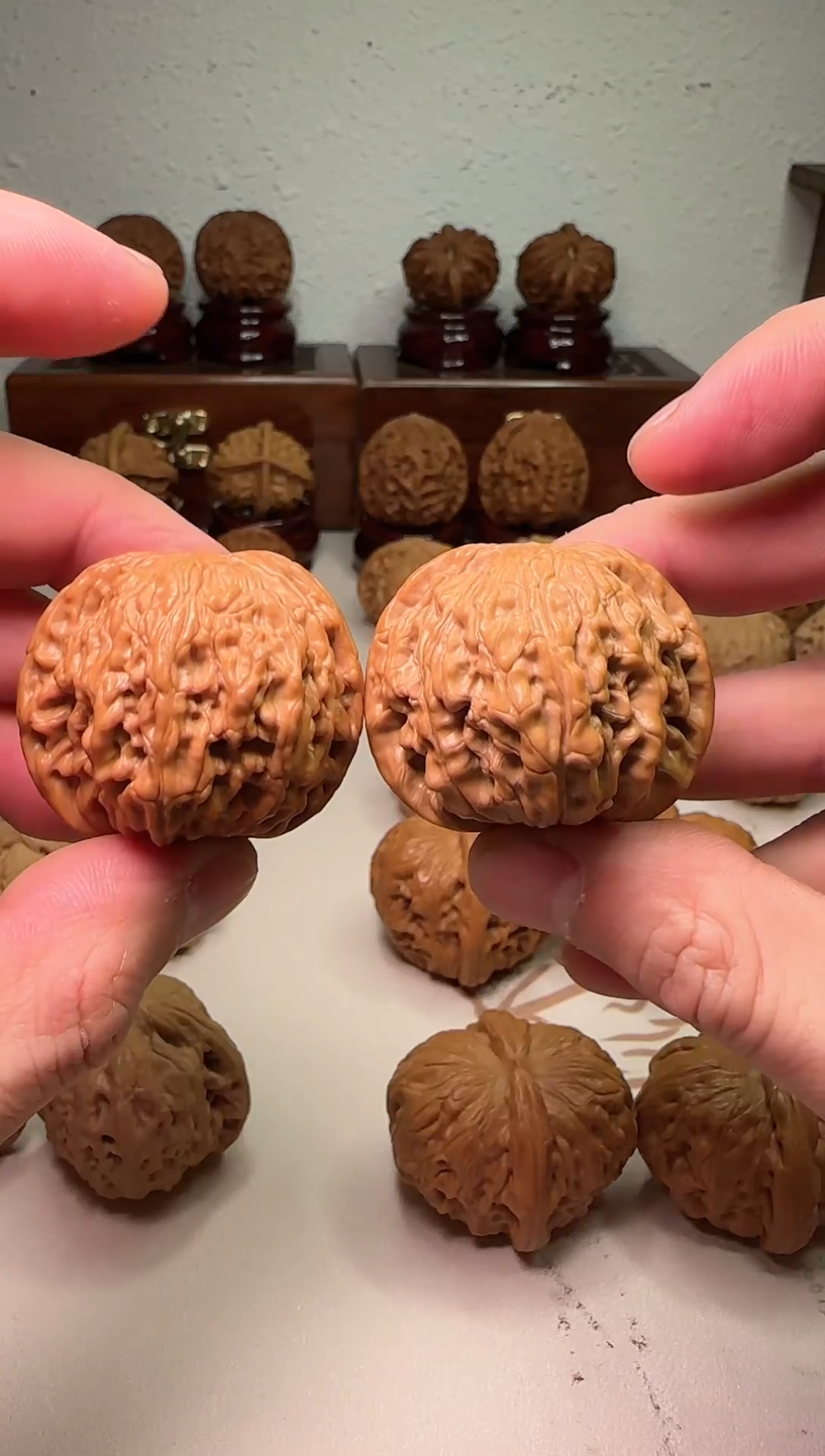 【闪购商品】文玩核桃把件40正磨全品