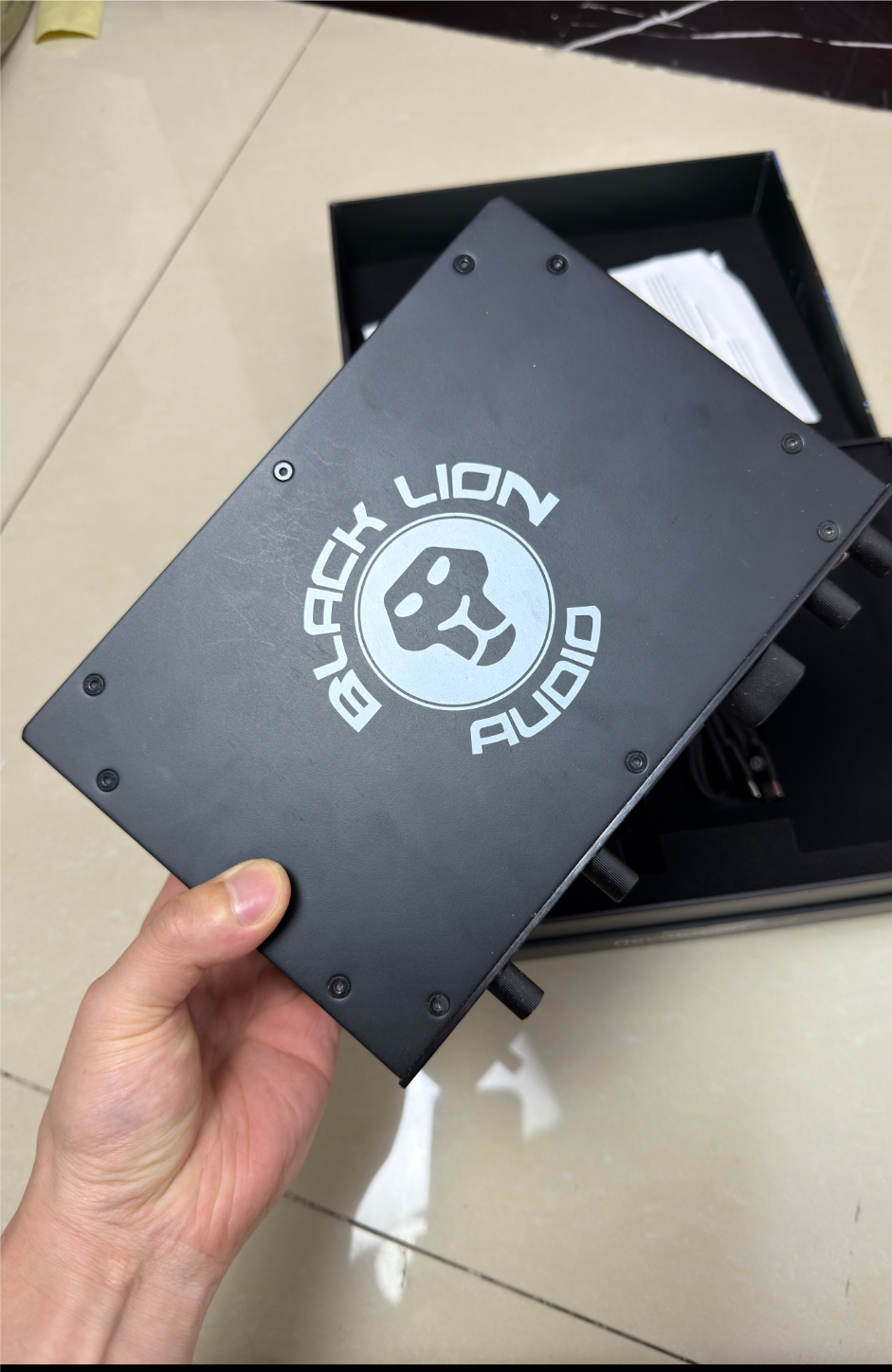 8新   二手黑狮2*2声卡无任何质量问题顺丰包邮