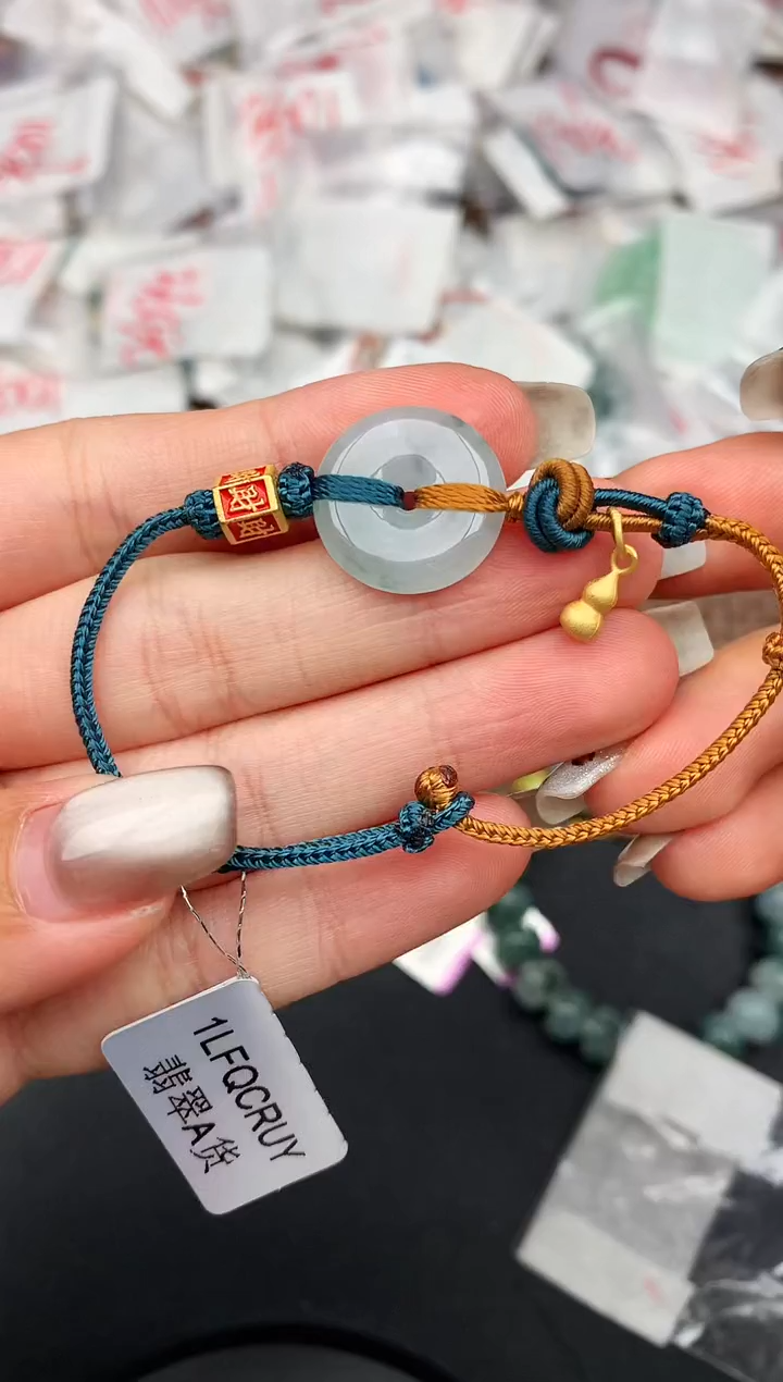 银S925镶嵌挂件翡翠—