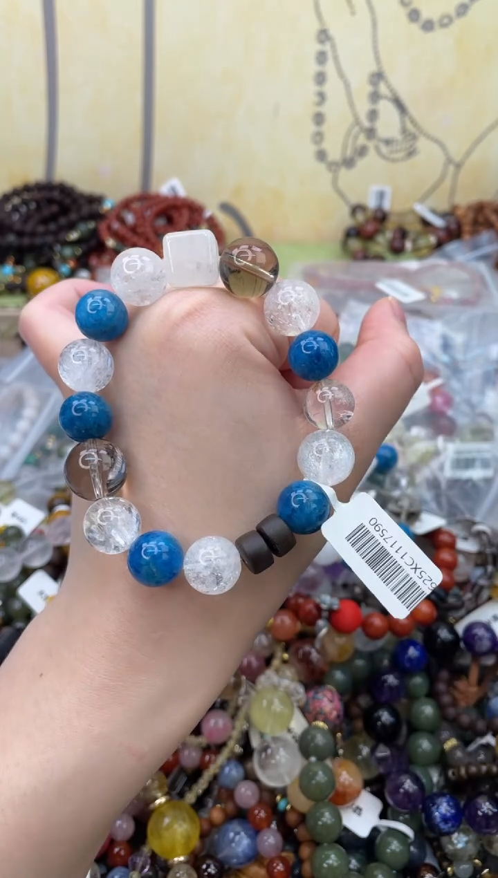 未镶嵌磷灰石手串427