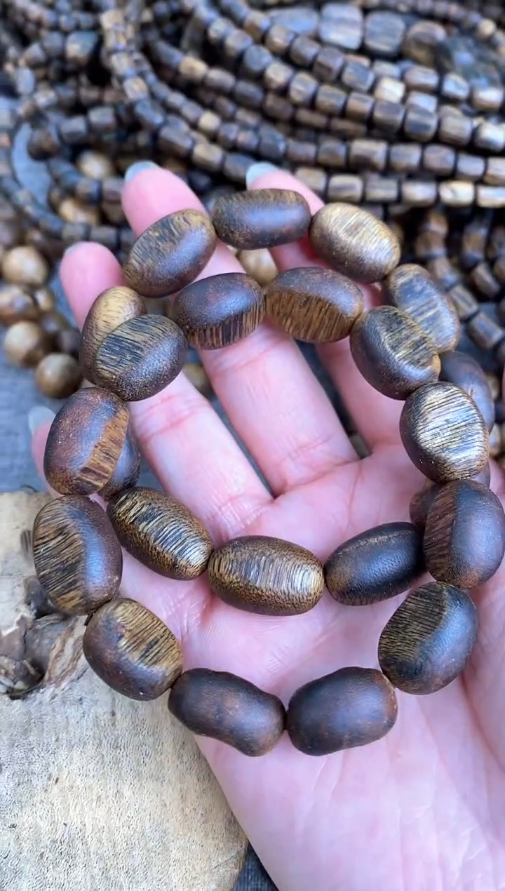 手串沉香随型留疤单圈棋楠手串多样性发一