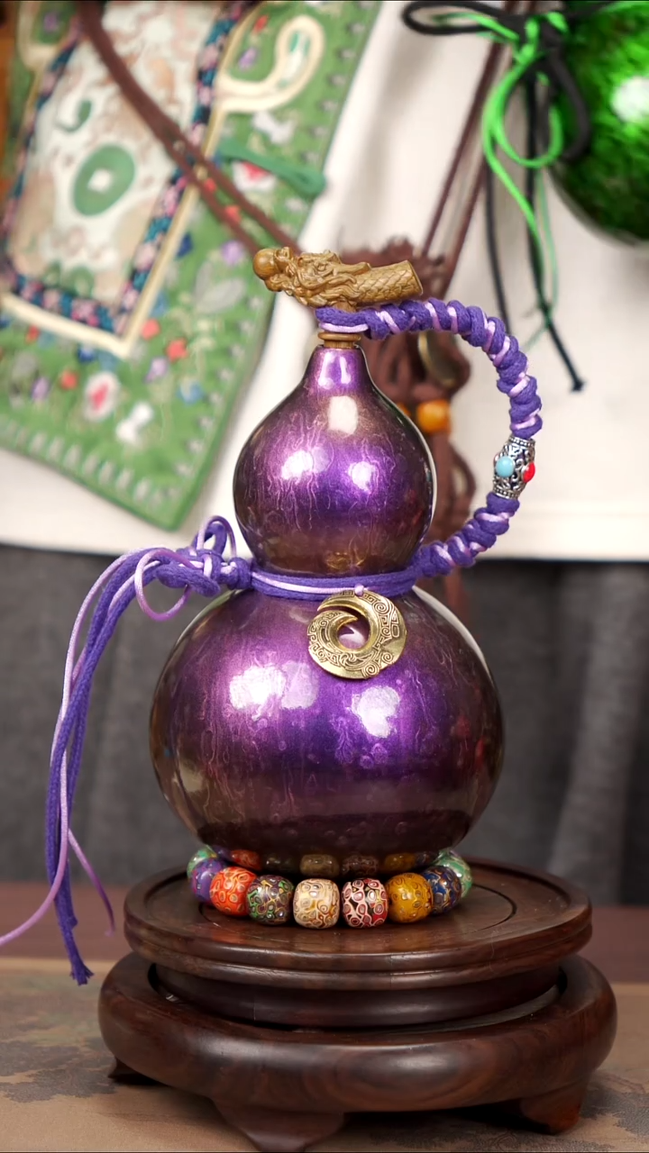 【闪购商品】47易林高端工艺大漆酒葫芦--258