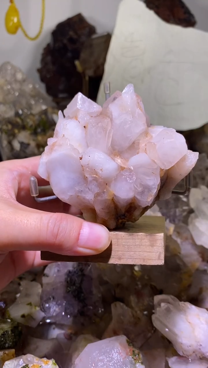 未镶嵌珠宝半成品水晶5号390g四川超七花园水晶