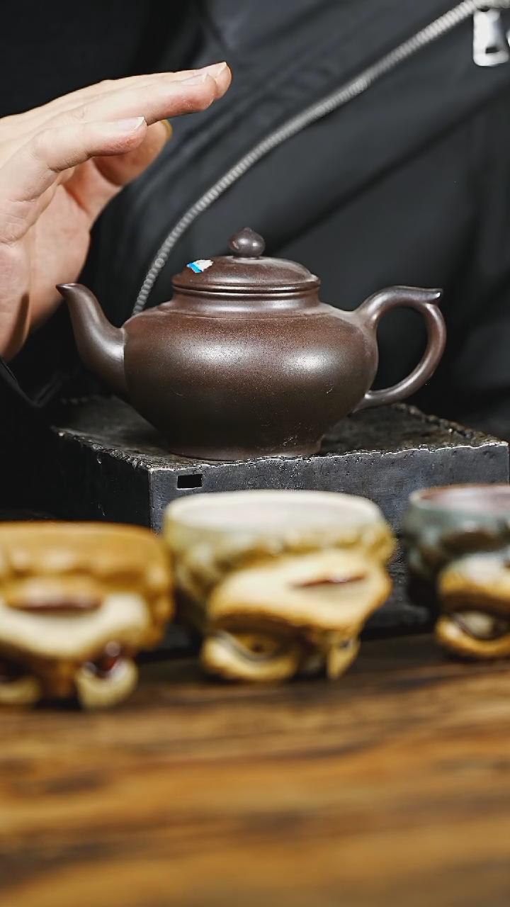 【闪购商品】紫砂茶杯20号紫砂柴烧