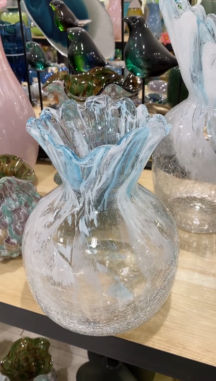 红慕忆家手作琉璃花瓶