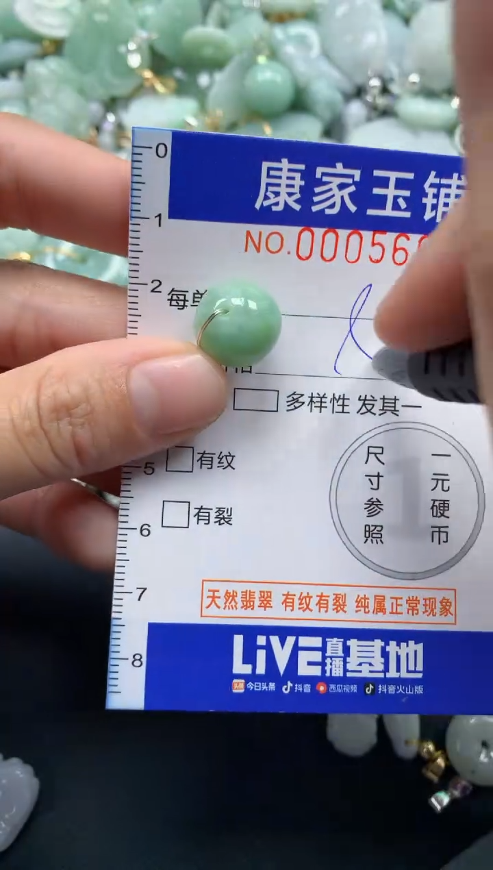 颈饰未镶嵌翡翠5604