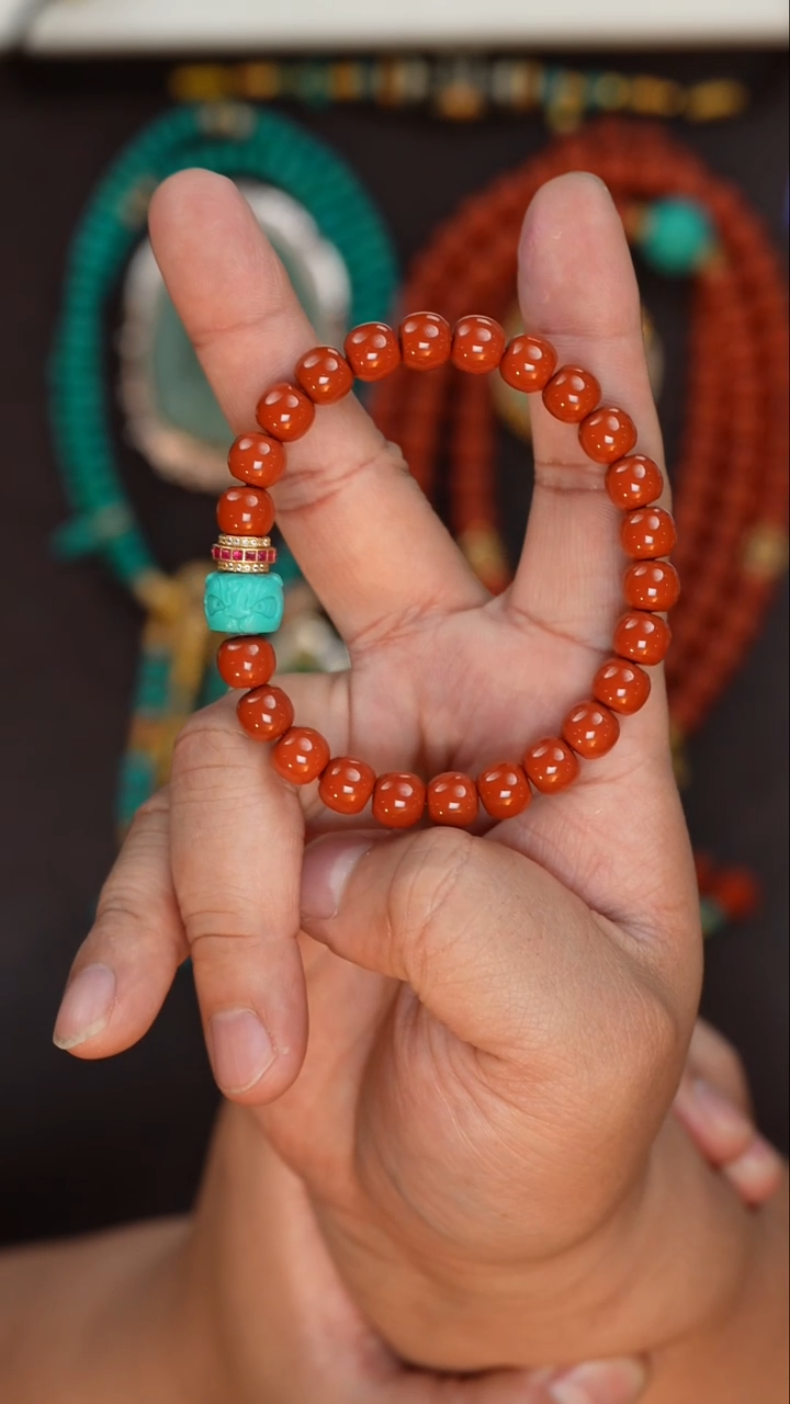 【闪购商品】南红玛瑙手串未镶嵌南红手串