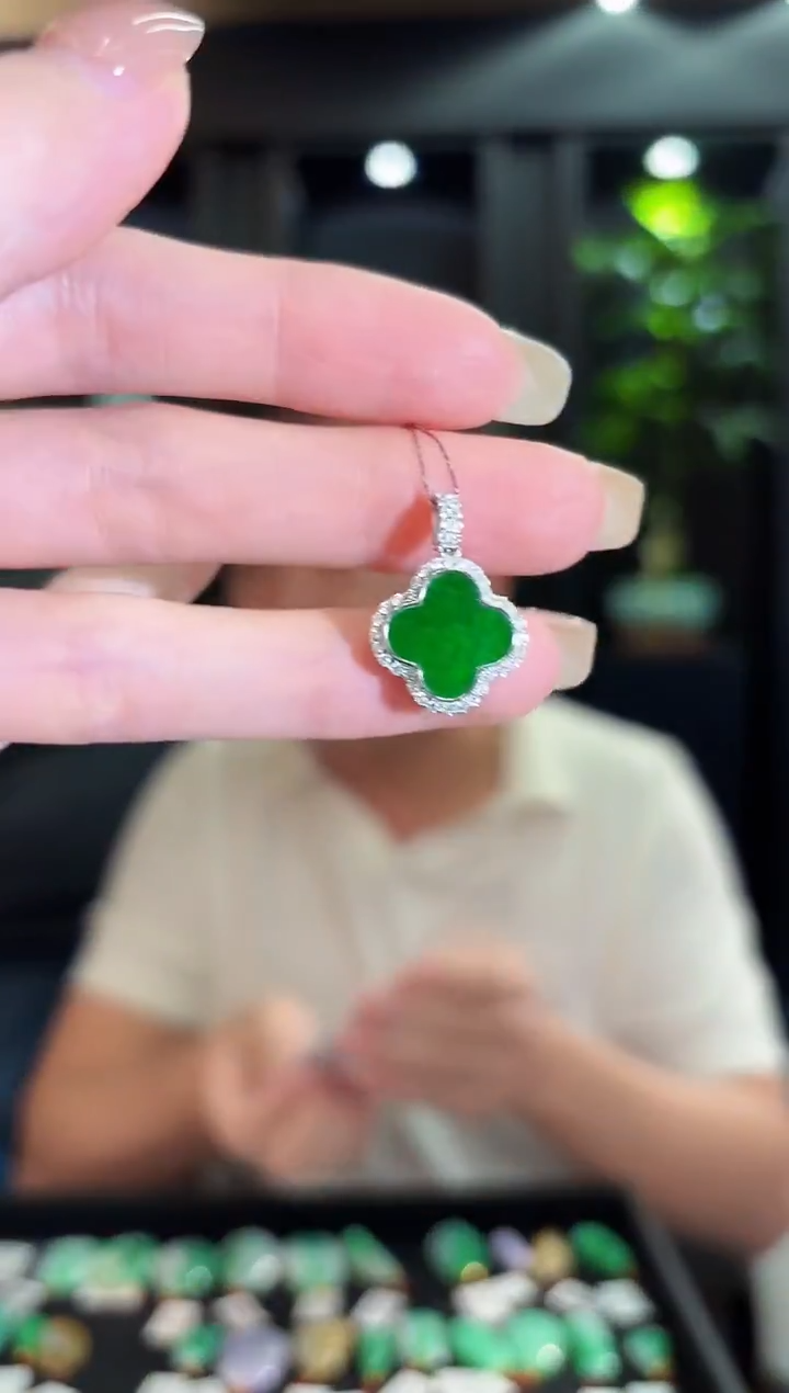 吊坠(不含链)未镶嵌翡翠0805缅料A货/多样性发货/一件