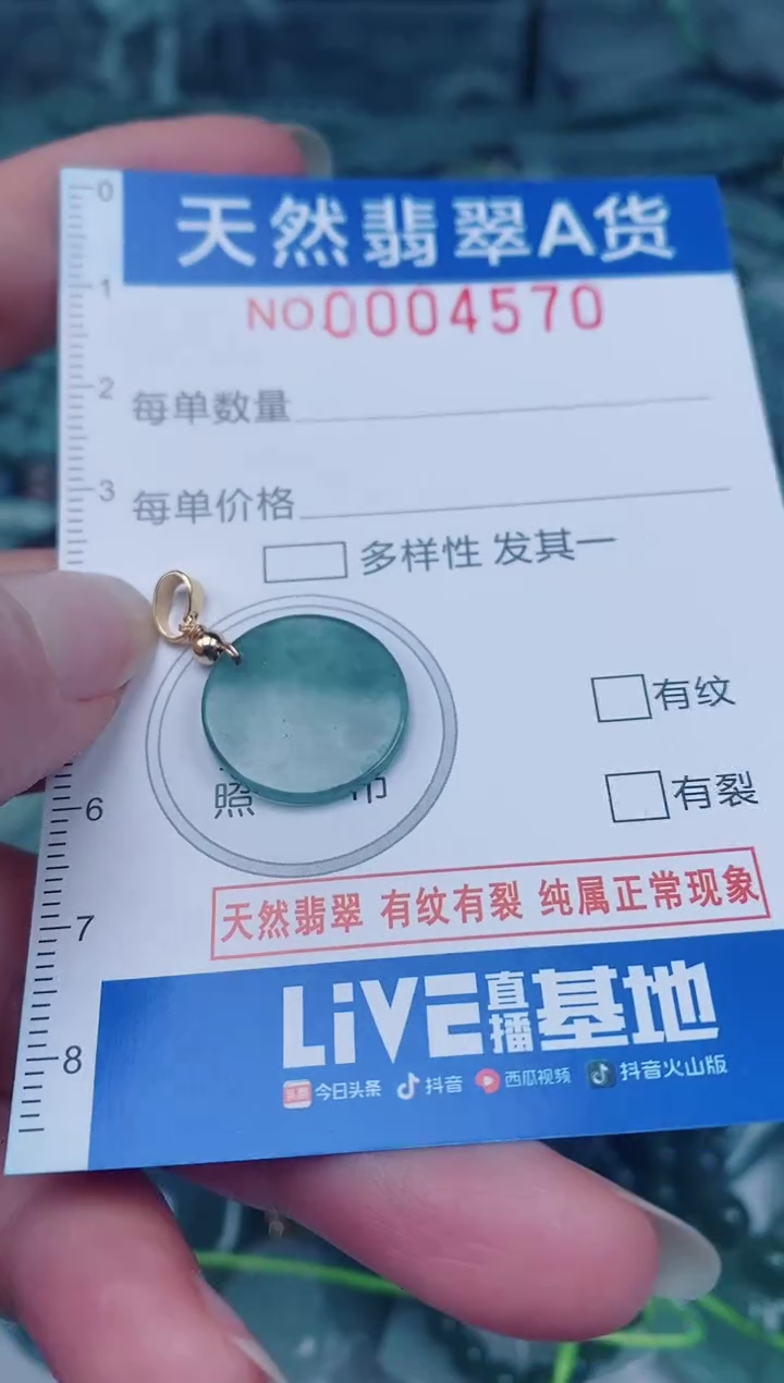 颈饰未镶嵌翡翠00004570