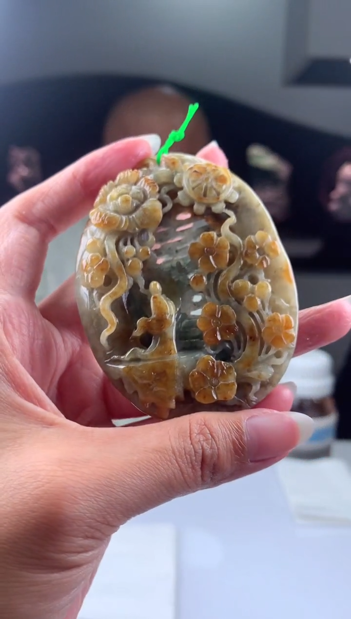 【闪购商品】定制翡翠未镶嵌 挂件发货（拍一发一）