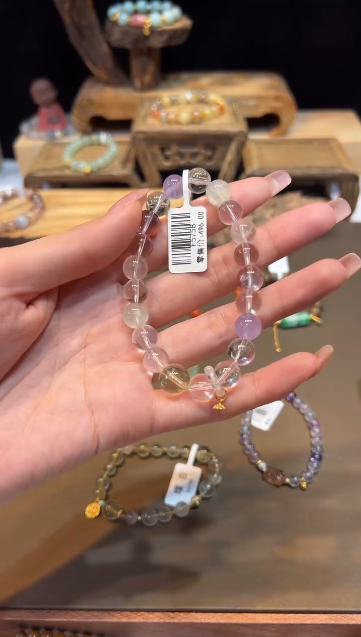 未镶嵌手链水晶手饰@@F5758