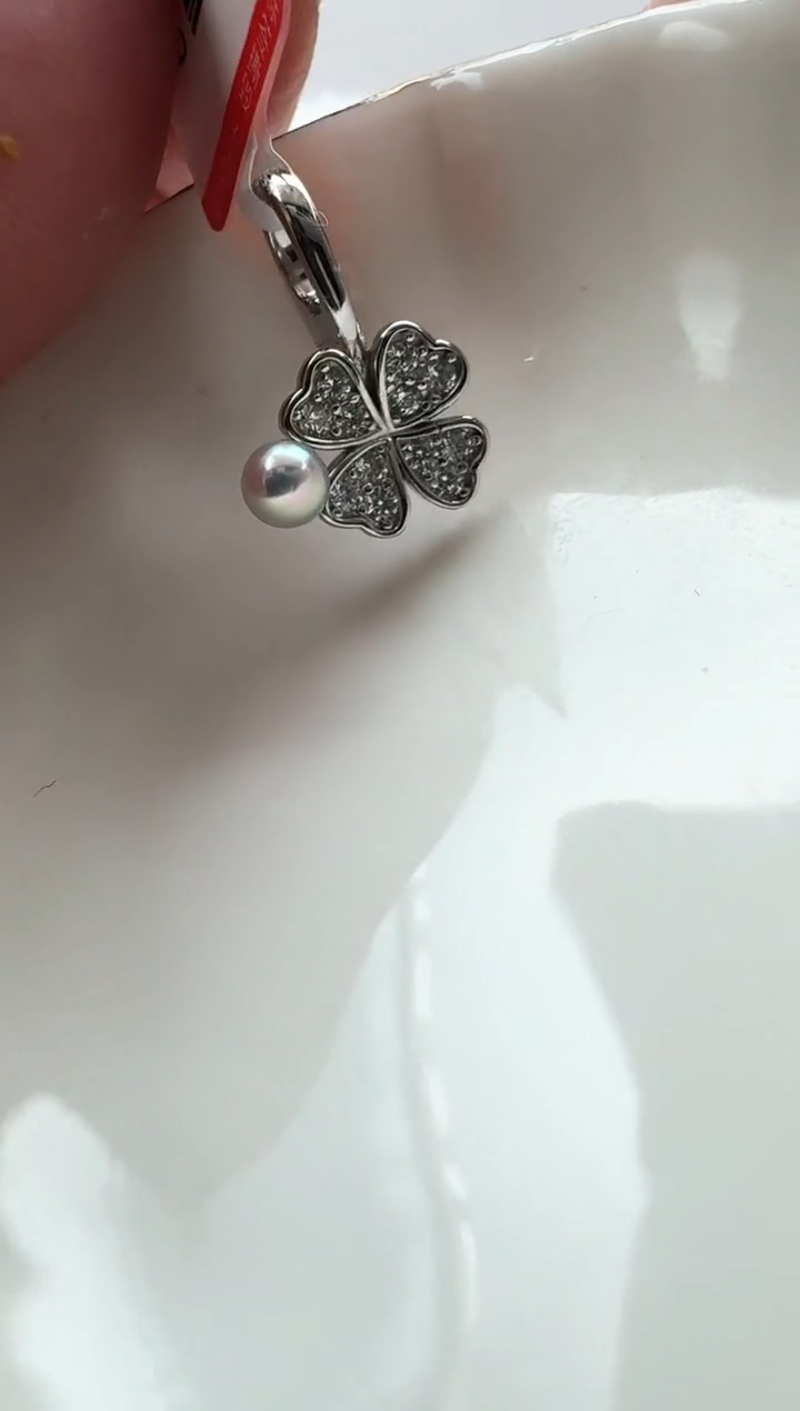 【闪购商品】海水珍珠AQ银S925镶嵌海水珍珠吊坠@@YD344