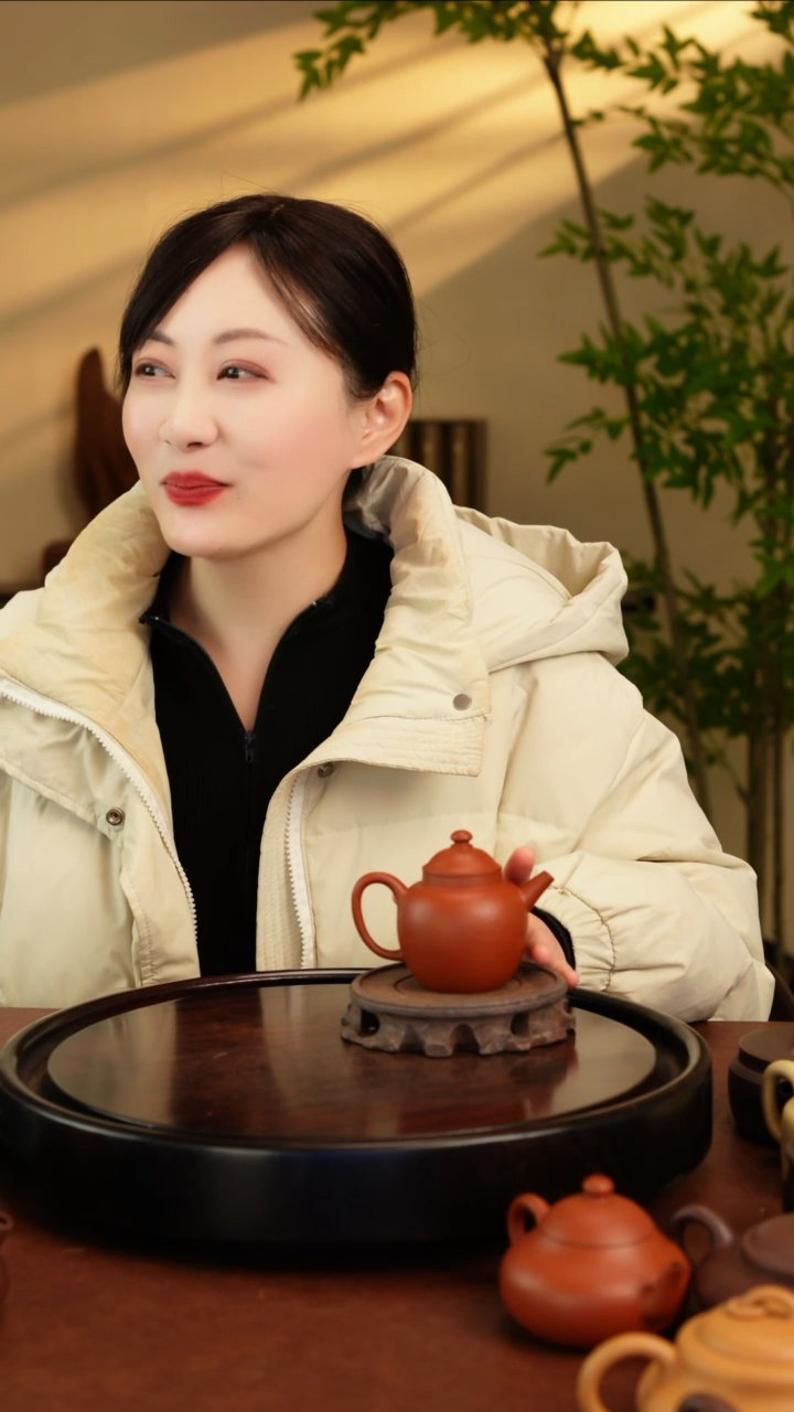 【闪购商品】紫砂茶壶原矿朱泥宫灯壶