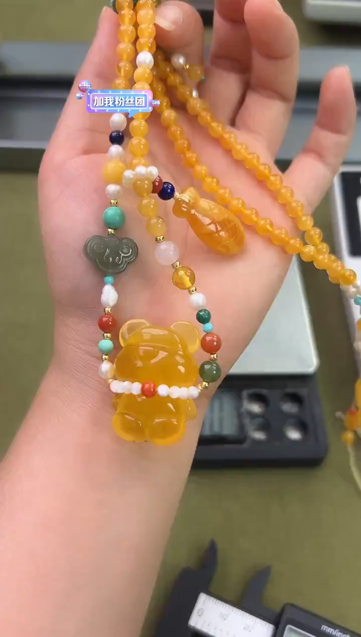 裸石琥珀未镶嵌琥珀蜜蜡吊坠