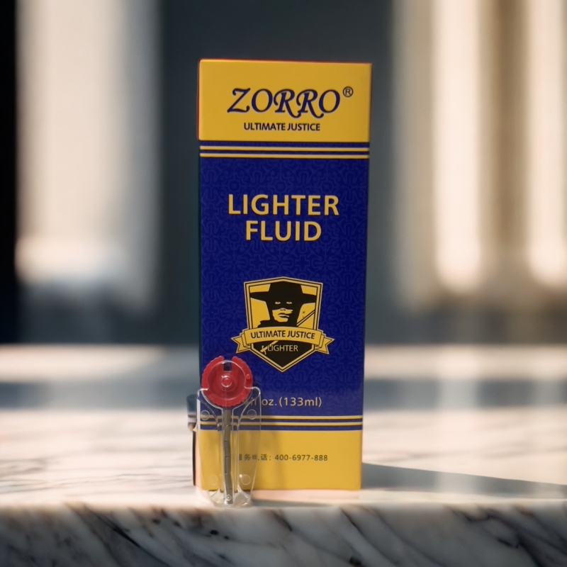 佐罗高品质打火机燃料133ml配棉绳火石通用清香型-火花优品