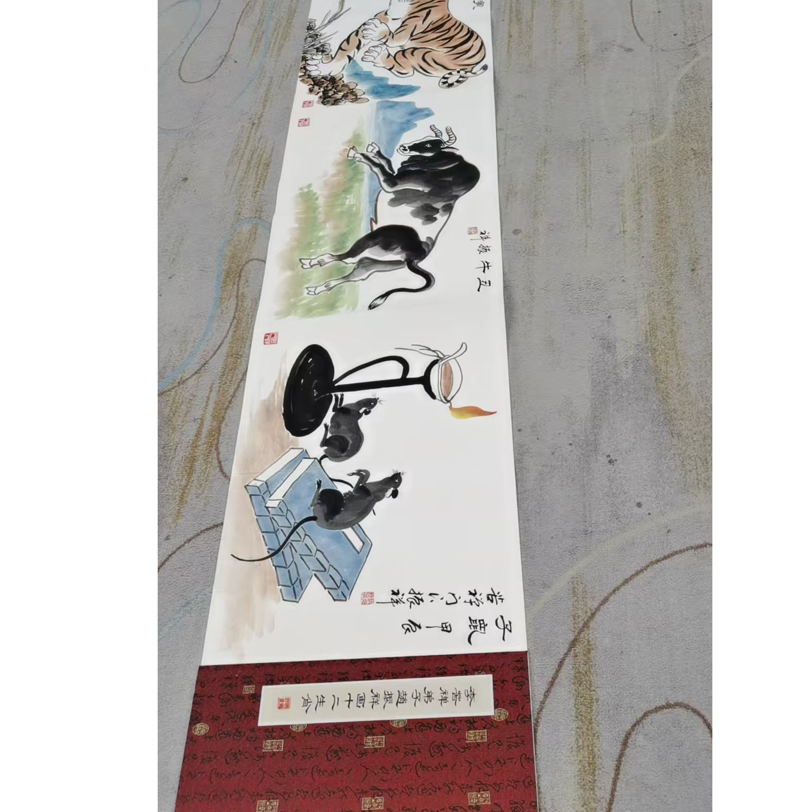 《九米册页十二生肖》-赵振祥-纯手绘国画作品