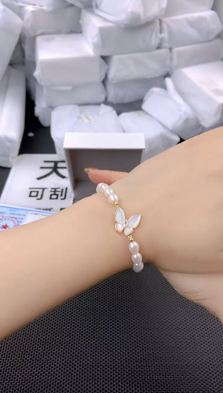 未镶嵌耳饰淡水珍珠sl1017