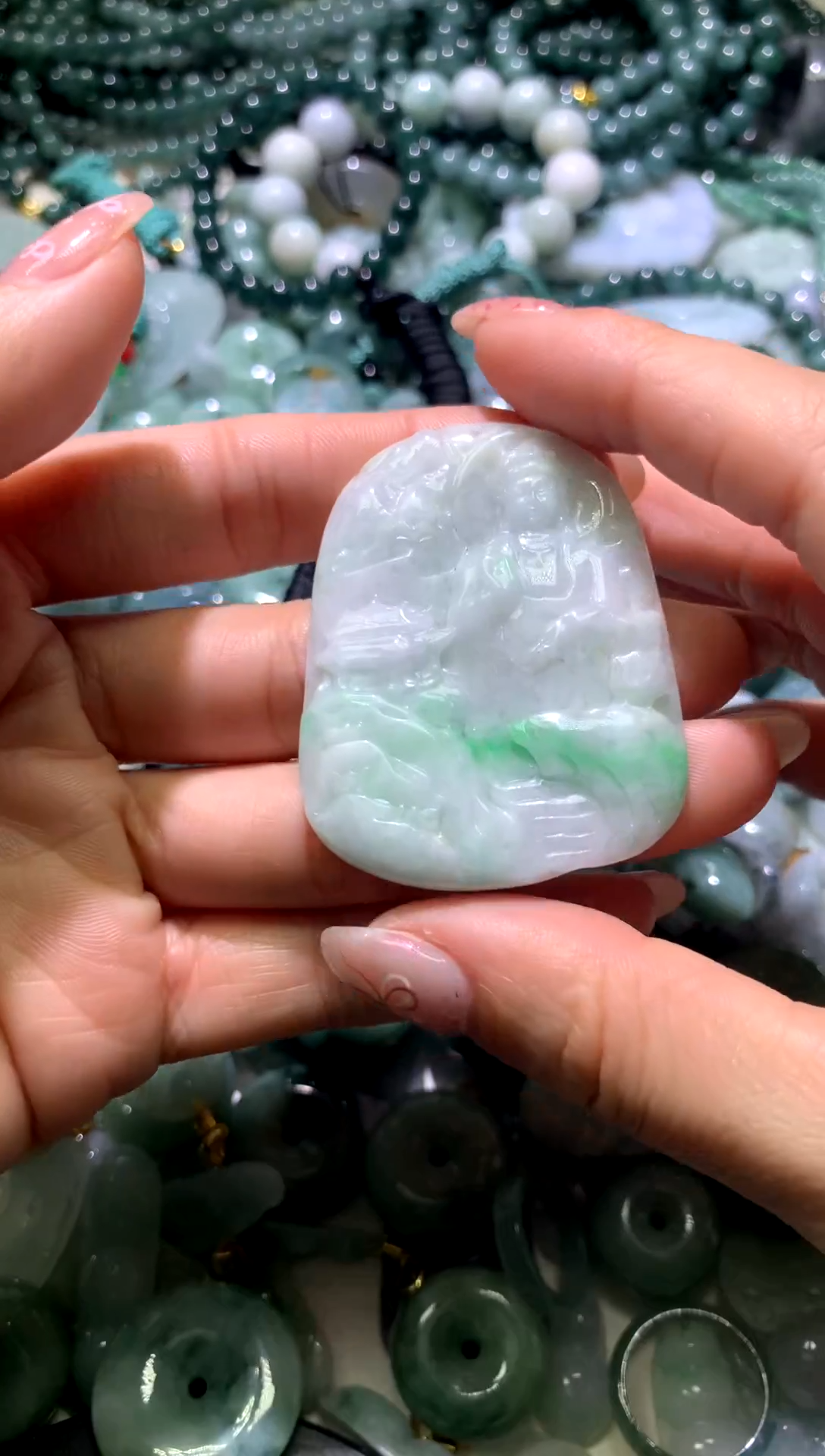 吊坠(不含链)未镶嵌翡翠1