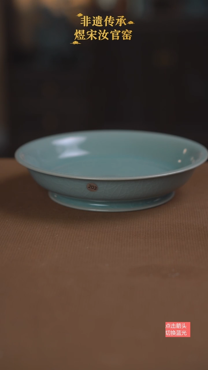 盘子203号大大大瑕18公分