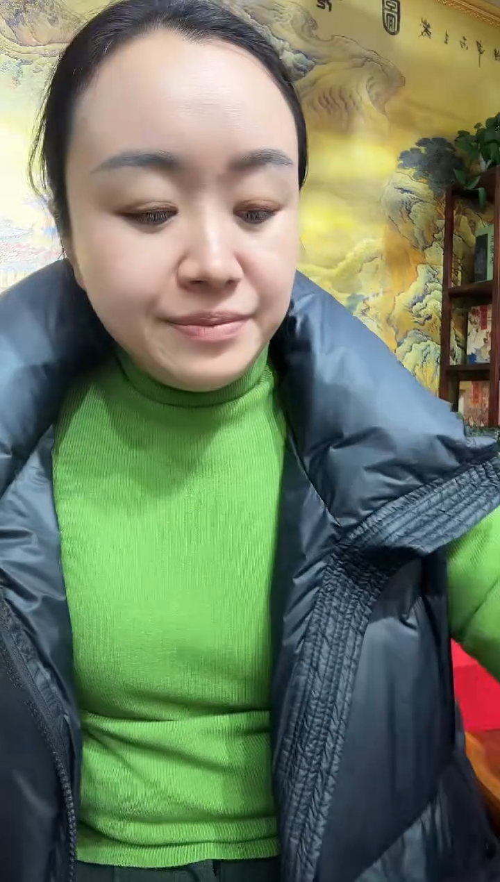 国画晖*千里江山图陈松芳手绘精品长卷