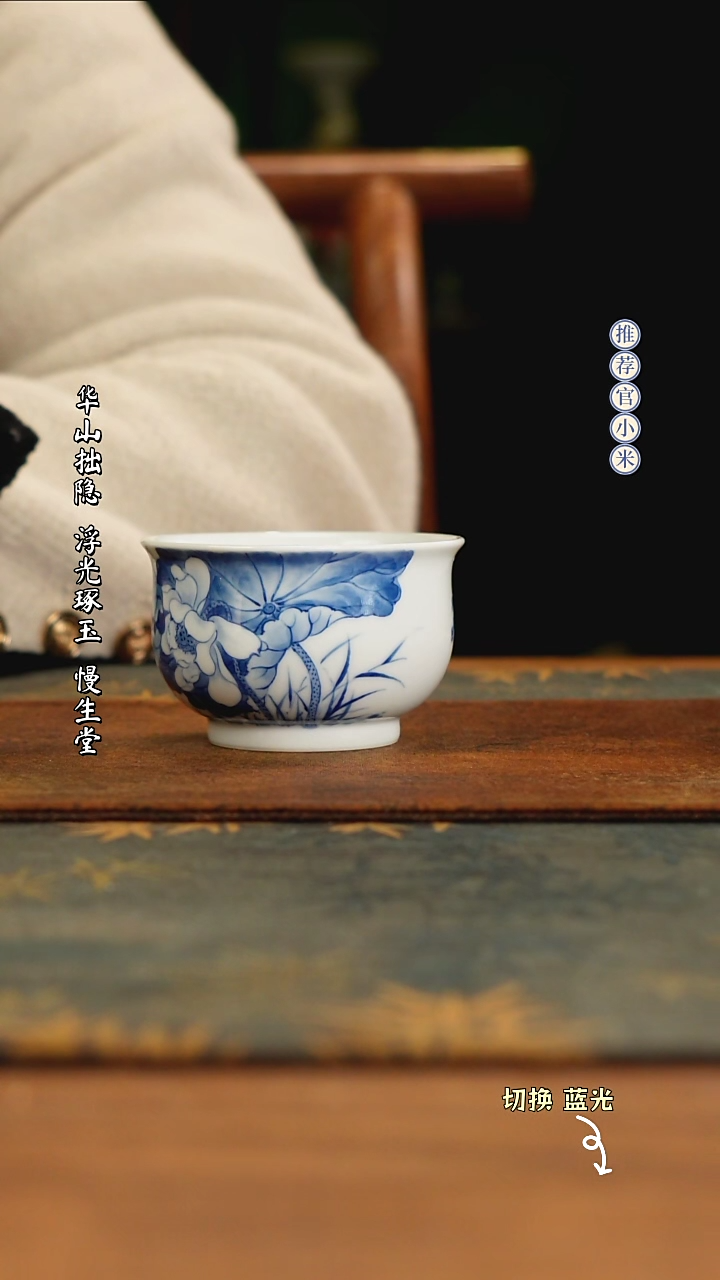 【闪购商品】华山拙隐青花国画艺术