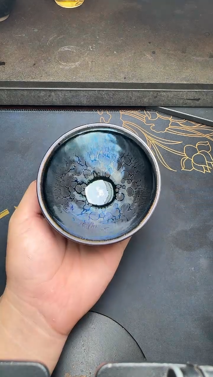 茶盏曜变开宗大师徐长和作品