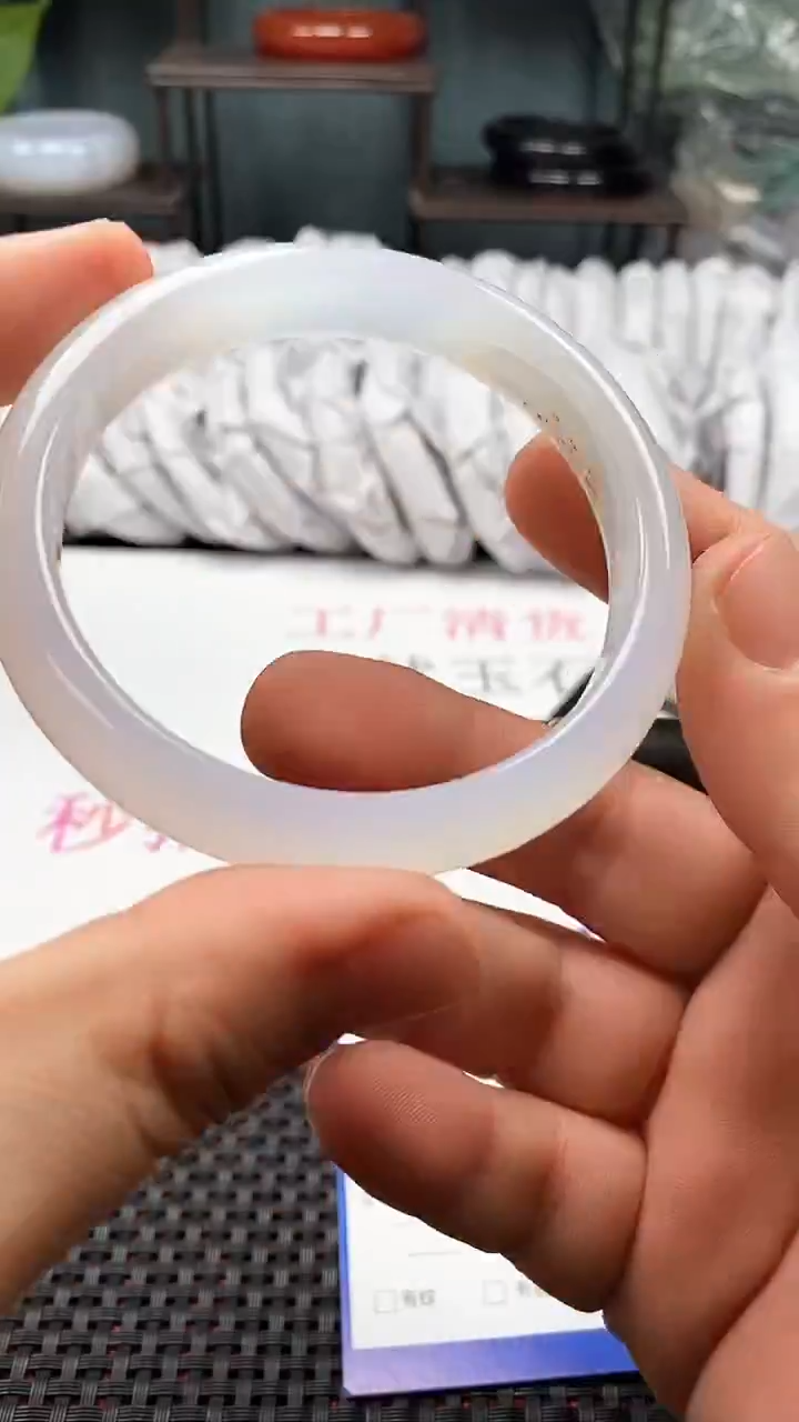 【闪购商品】玛瑙/玉髓手镯未镶嵌231-60多样性发货看清圈口下单