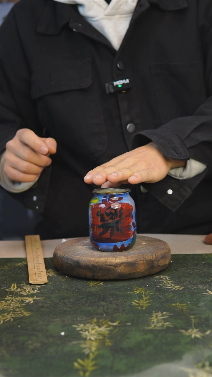 【闪购商品】景德镇高温手工陶瓷花器餐35