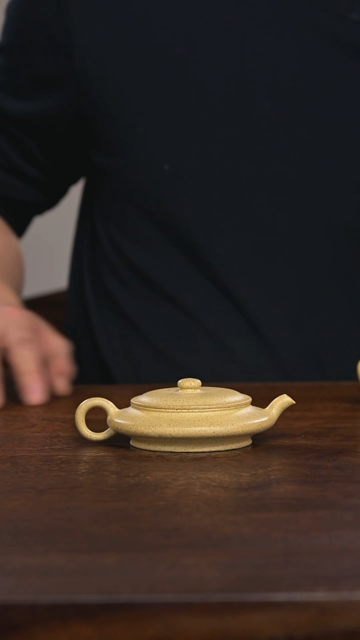 茶壶紫砂虚扁紫砂壶