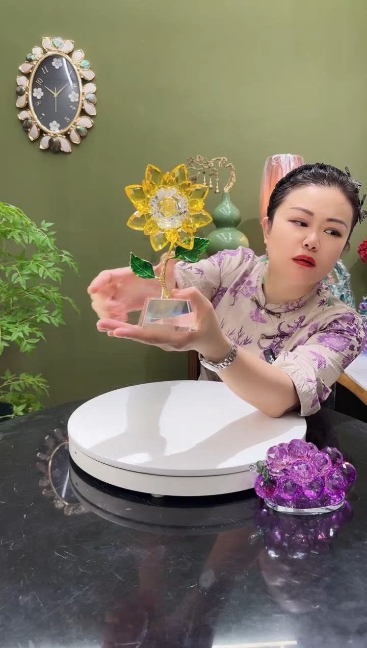 人造水晶向日葵 