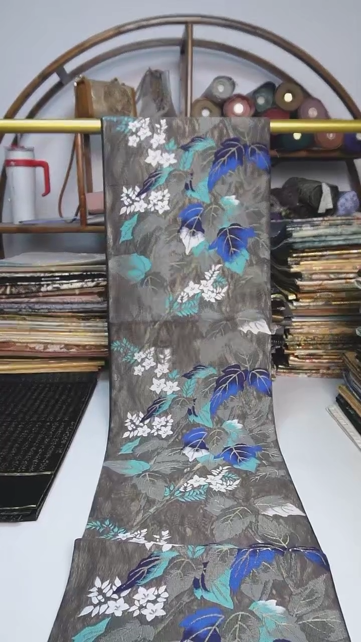 【闪购商品】织绣65西阵织六通花卉