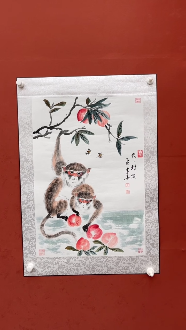 国画老师现场创作 20