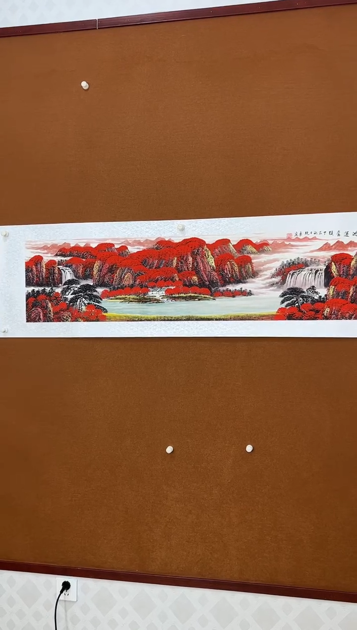 【闪购商品】国画鸿运当头纯手绘无框