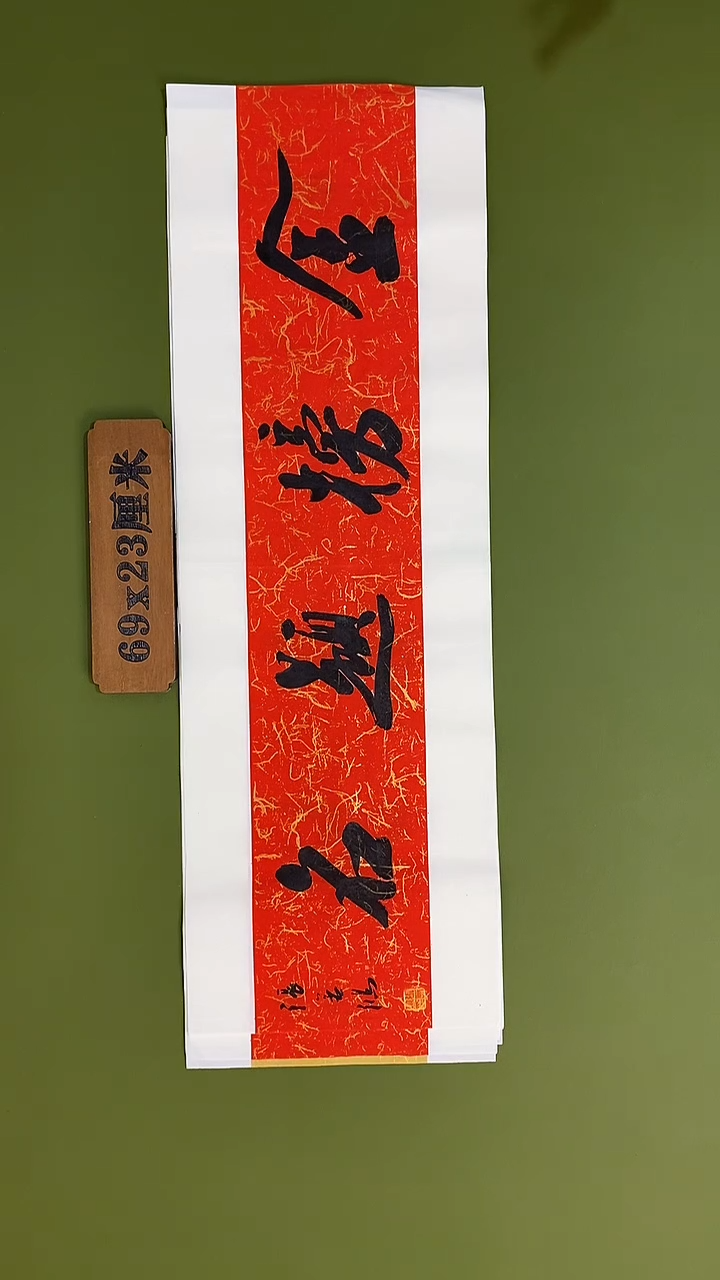 书法书法 张若鸿 尺寸69cm*23cm 
