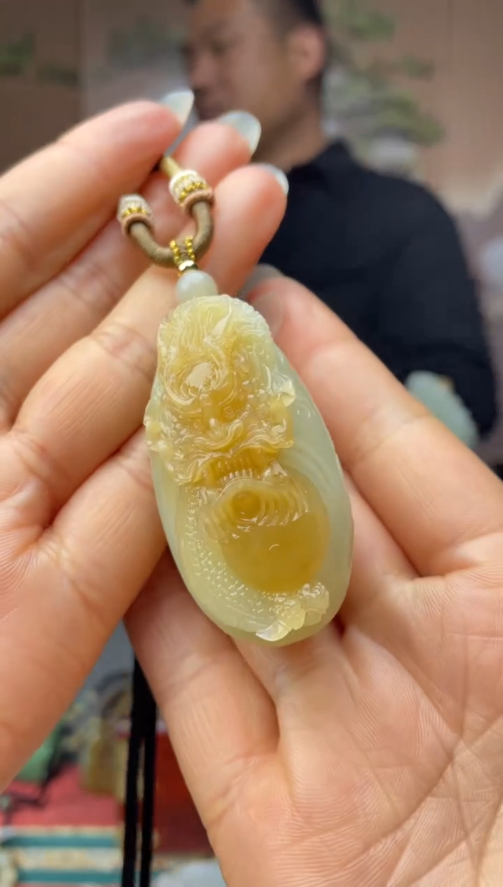 颈饰未镶嵌和田玉M****材拍一发一