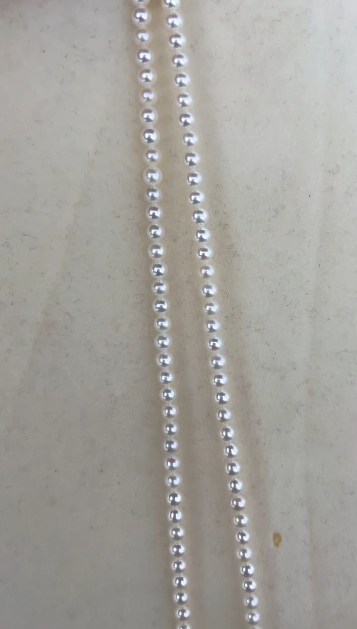【闪购商品】淡水珍珠颈饰18K金镶嵌项链